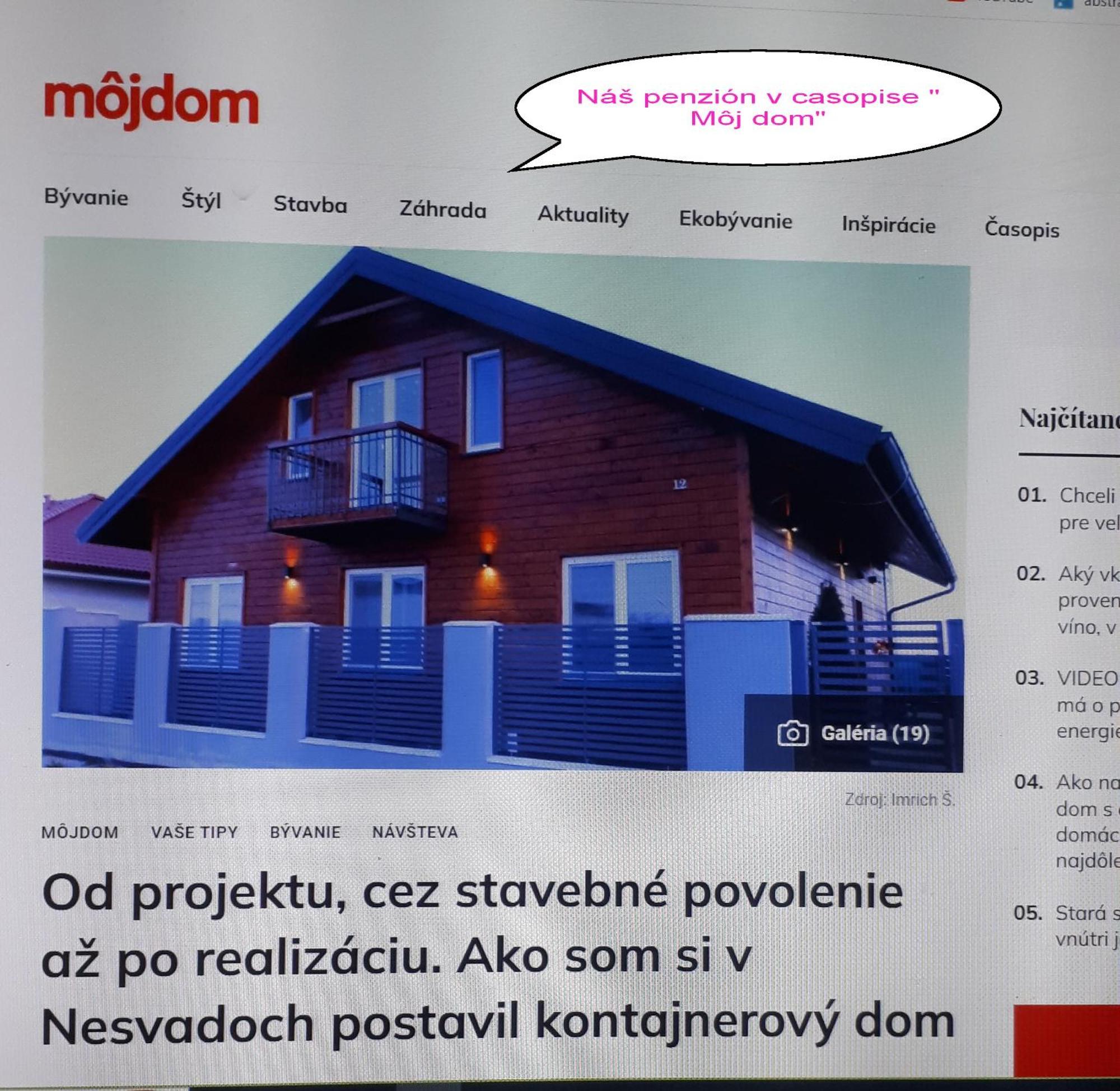 Penzion Florens, Nesvady Dış mekan fotoğraf